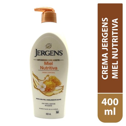 Crema Jergens Miel Nutritiva - 400 ml