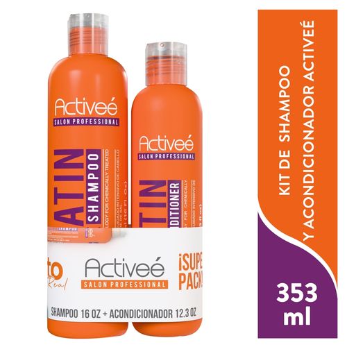 Shampoo y Acondicionador Activeé Keratina Pack - 836 ml