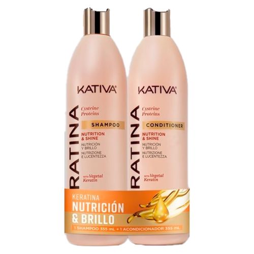 Sham 355 Y Aco 355 Kativa Keratina 710ml