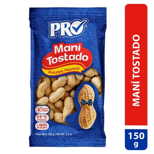 Maní Pro Tostado - 150 g