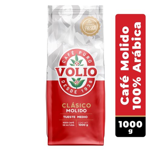 Café Volio Clásico Molido Fino - 1000 g