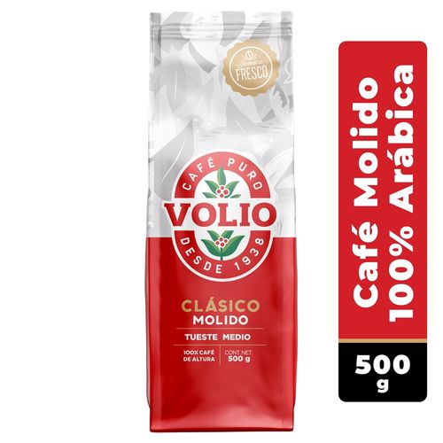 Café Volio Clásico Molido Fino - 500 g