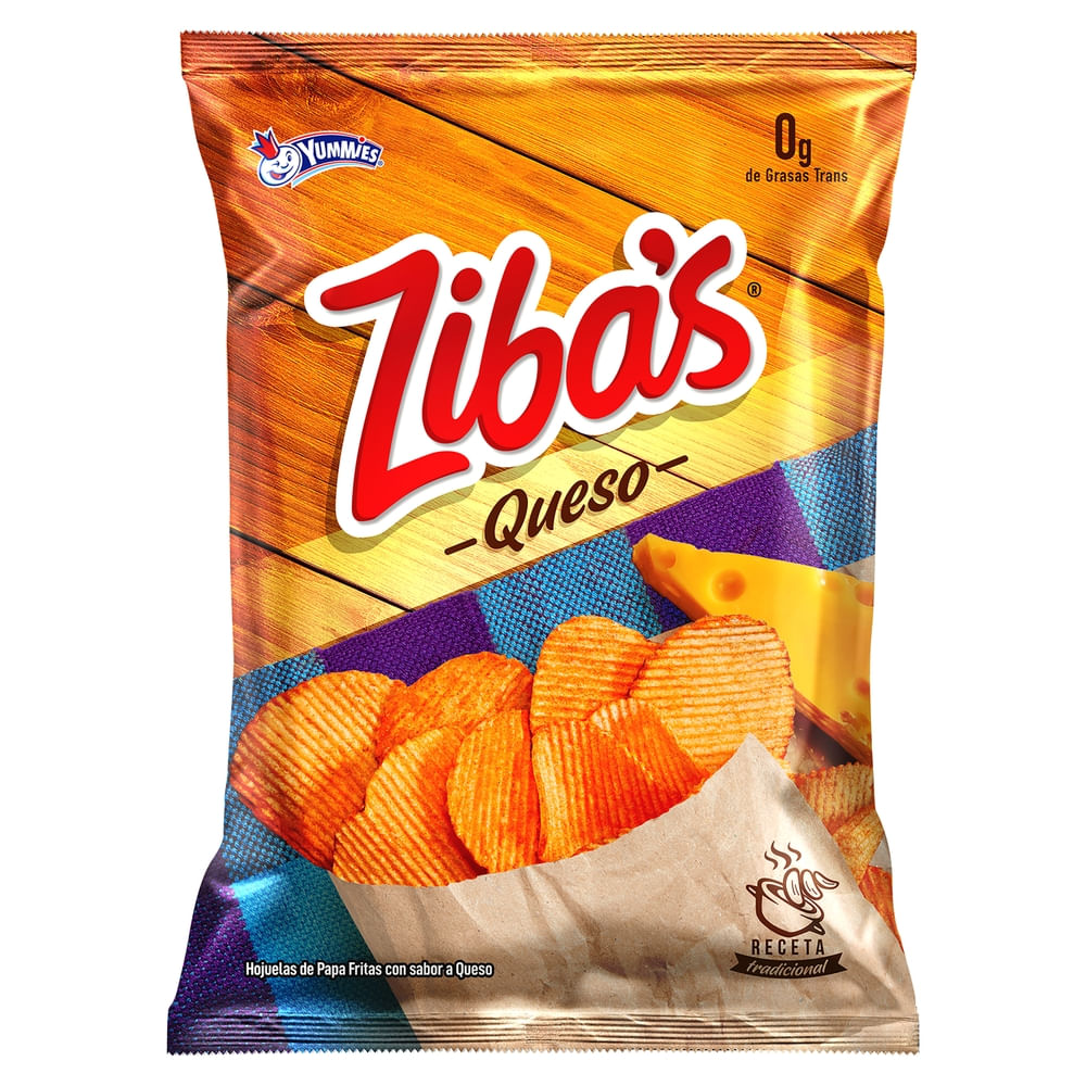SYTD⭐️PAPA Comprar Snack papas Zibas sabor a queso - 80 g | Walmart Costa