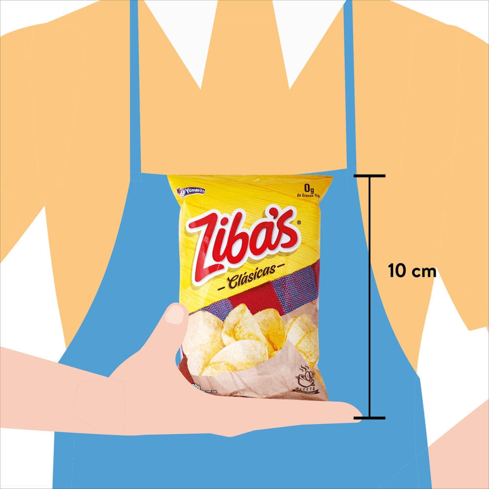 Comprar Snack papas Zibas classic original con sal - 80 g