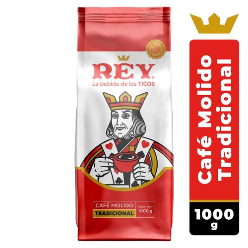 Café Rey Tradicional Molido Tueste Medio - 1000 g