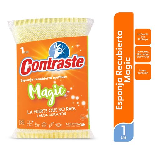 Esponja El Contraste Recubierta Magic - 1 Ud