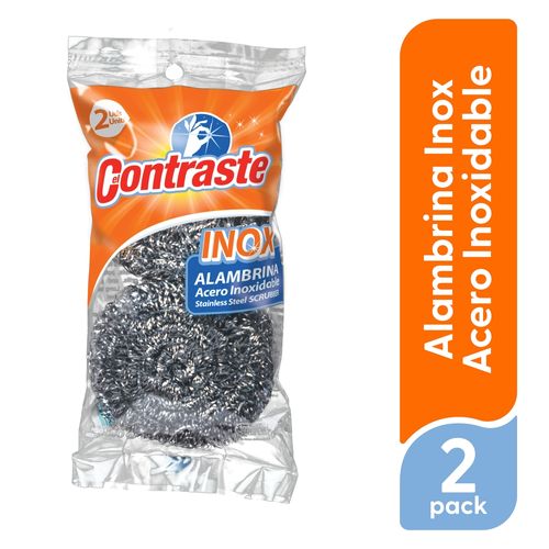 Alambrina El Contraste Inox 2uds
