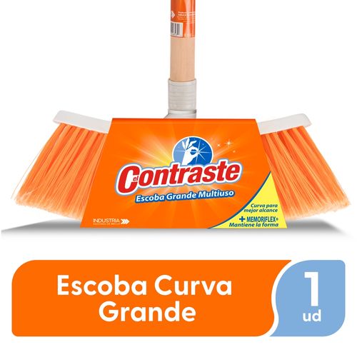 Escoba El Contraste Curva Grande - 1 Ud