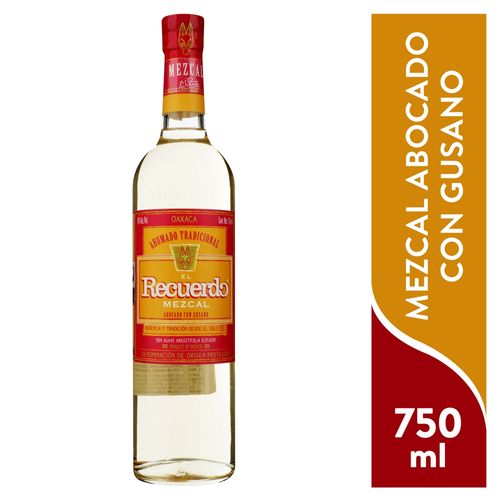 Mezcal El Recuerdo Gusano 750 ml
