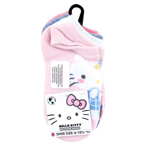 6P Calceta Cas No Show Hello Kitty 1044