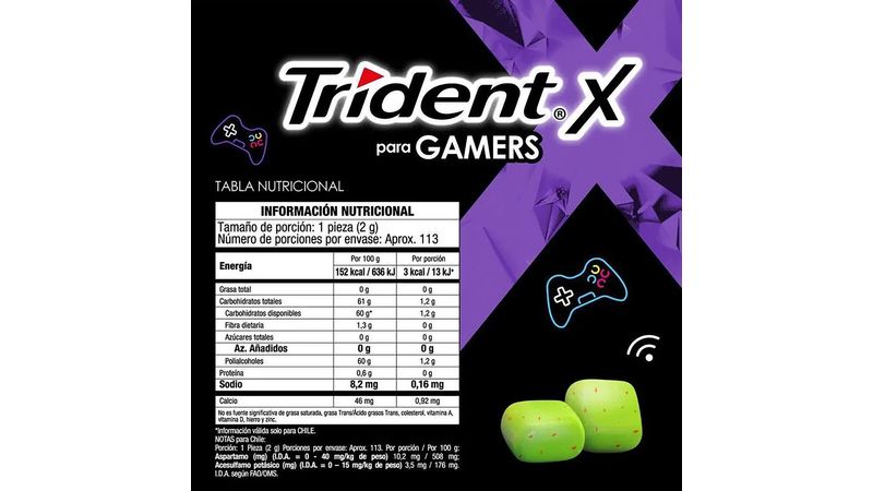 Comprar Chicle Trident Botella Sin Azúcar Sabor Citrus Mix 18 Uds