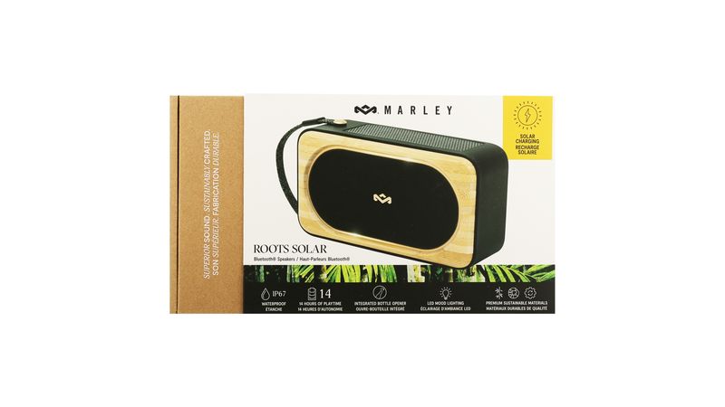 Marley Bocina Roots Solar Negro - Maxipalí | Costa Rica