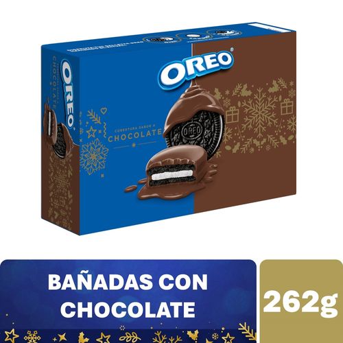 Galletas Oreo cobertura sabor a chocolate 262 g