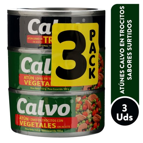Atun Calvo 3p 2 Veg Mas Troc 384gr