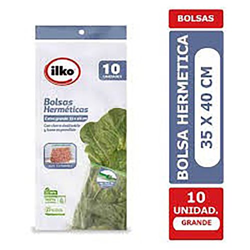Bolsa Herm Ilko Xl C Base Slider 10ea