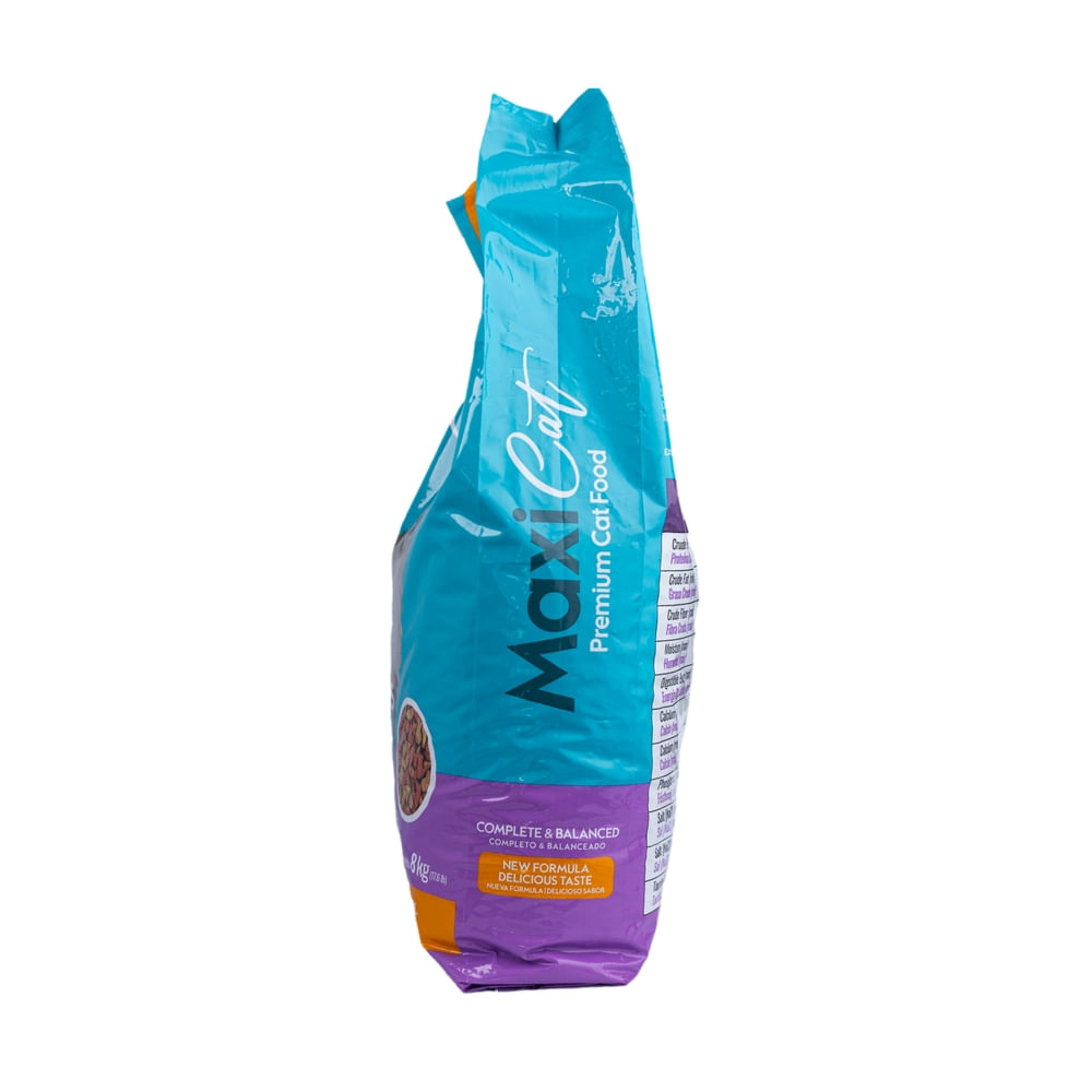Alimento Maxi Cat para gato adulto sabor carne res pescado y pollo - 8 ...