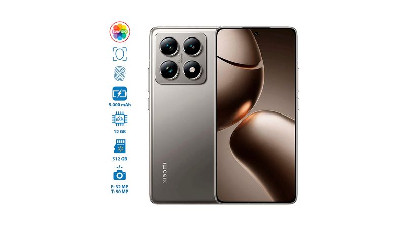 Xiaomi 14T Pro 国内版 本体 12GB/512GB Comprar Celular Xiaomi 14T Pro 12GB 512GB | Walmart Costa Rica