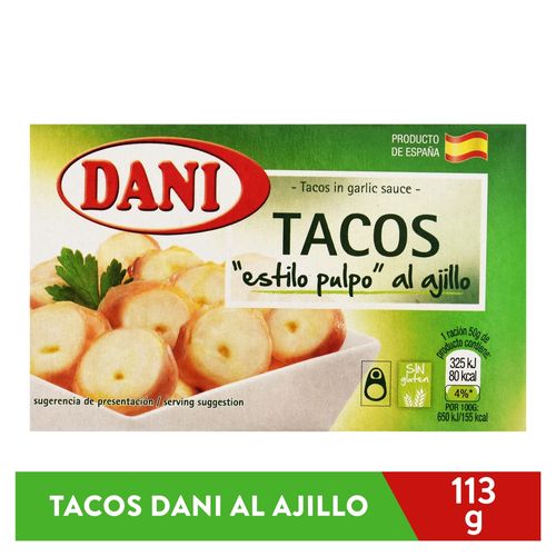 Tacos Dani Al Ajillo - 113.4 g