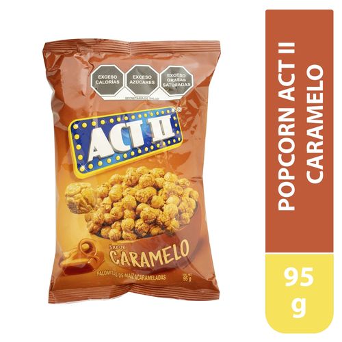 Popcorn Act II RTE caramelo -95 g