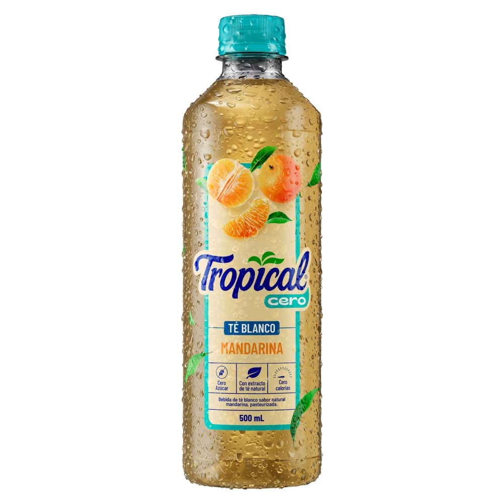 Comprar Té Blanco Tropical Mandarina Cero - 500ml | Walmart Costa