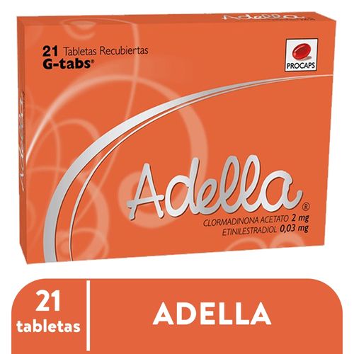 Adella 2/0.03Mg X21 Tabletas