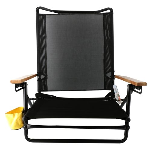 Silla para playa Ozark Trail 5 position color negro -72 cm
