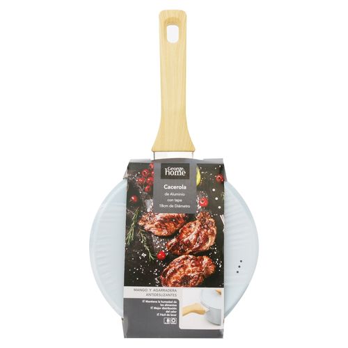 Cacerola George Home con tapa de aluminio surtido -18 cm