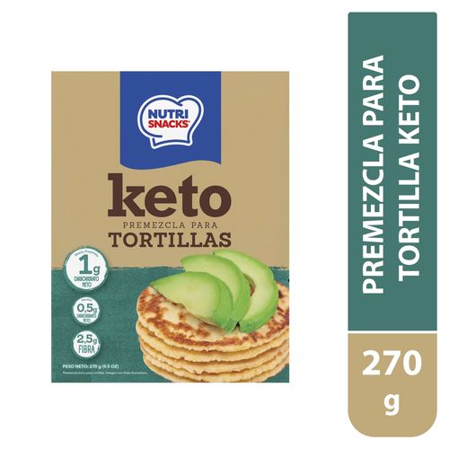 Premezcla Nutrisnacks para tortilla keto - 270 g