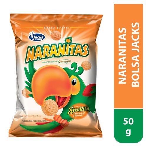 Snacks Jack's naranitas bolsa - 50 g