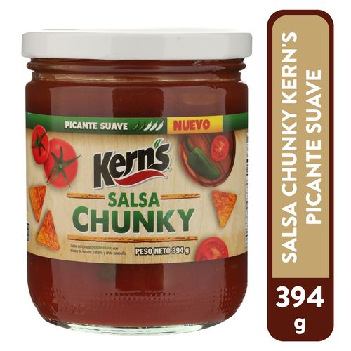 Kern's Salsa Chunky Picante Suave - 394 g