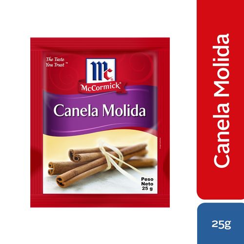 Canela molida McCormick refill pack - 25 g