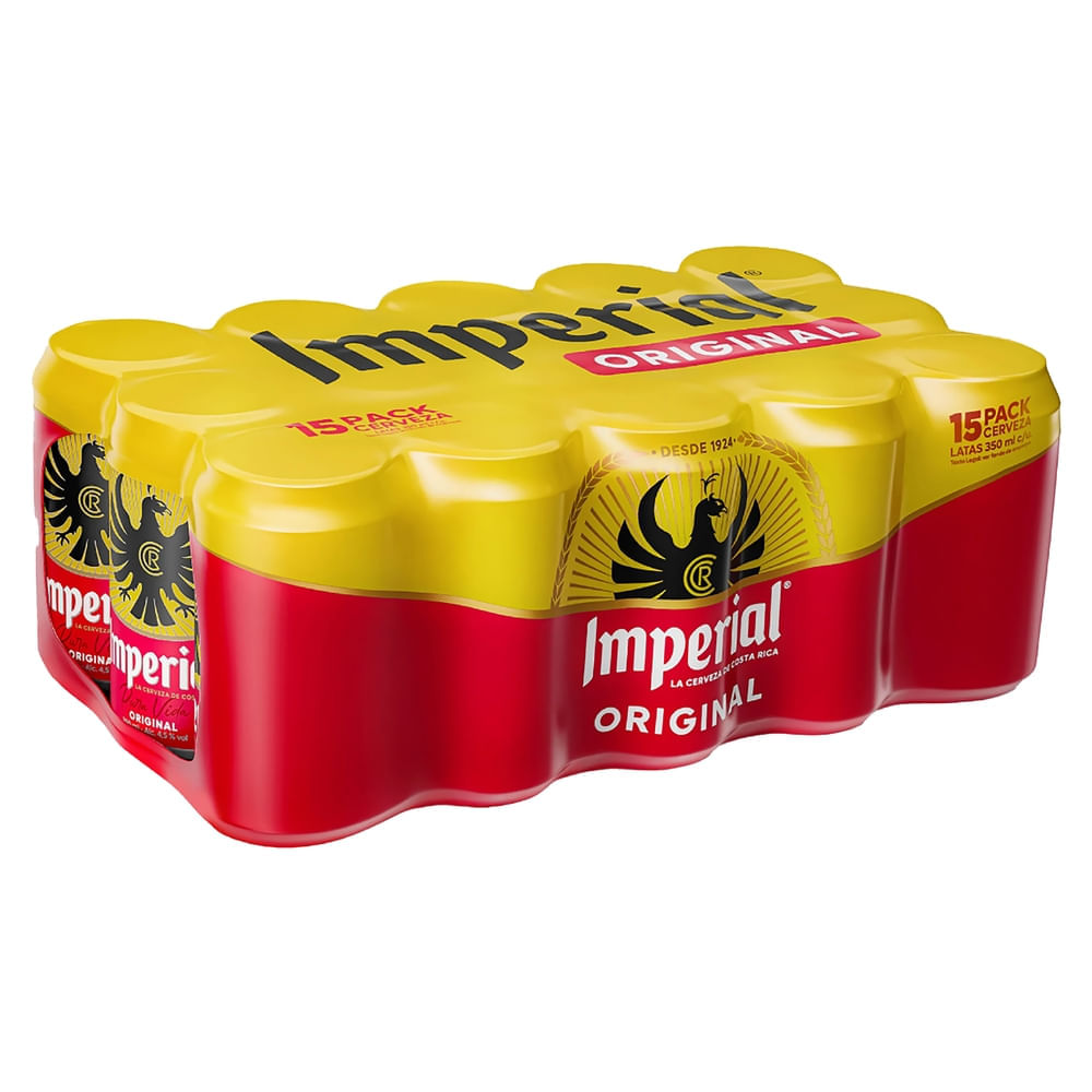 Comprar Cerveza Imperial 15 Pack Lata - 5250 ml | Walmart Costa