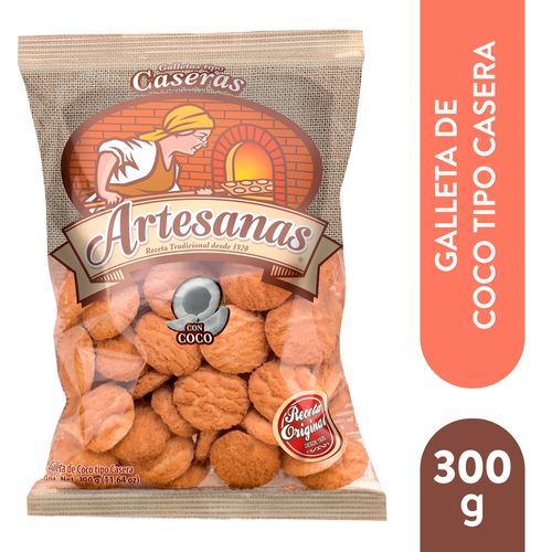 Galletas Artesanas Coco - 300 g