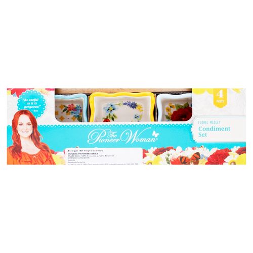 Set De Condimentos Pioneer Woman Con Charola