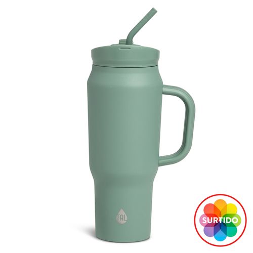 Tal Vaso Termico Doble Pa Pajilla 30onz