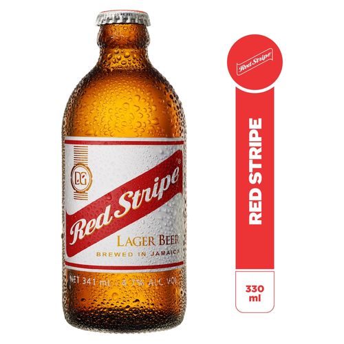 Cerveza Red Stripe Vidrio- 330ml