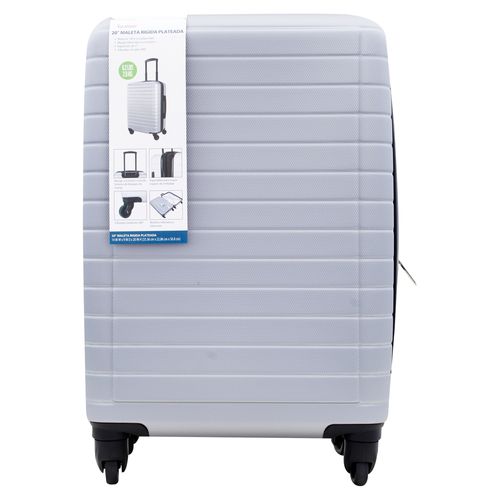 Pg Maleta Rigida Plateada 20in