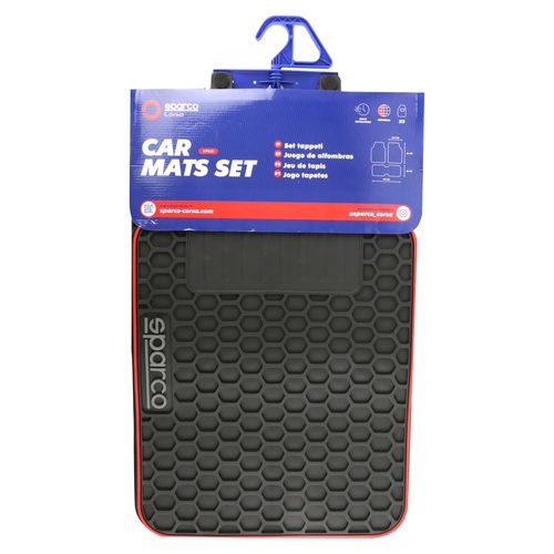 Alfombras Sparco de PVC - 3 Pzas