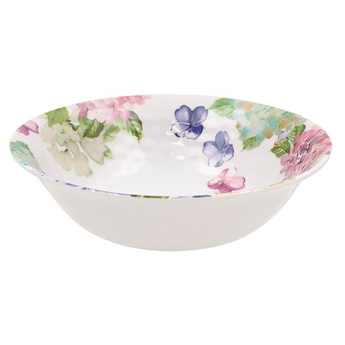 Ht Plato Sopero De Melamina Floral