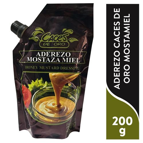 Aderezo Caces De Oro Mostamiel 200 Gr