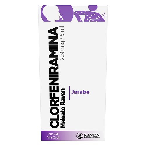 Clorfeniramina Jarabe 120 Ml Raven