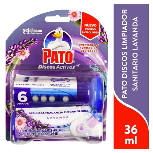 Discos limpiador Pato Sanitario - 36 ml