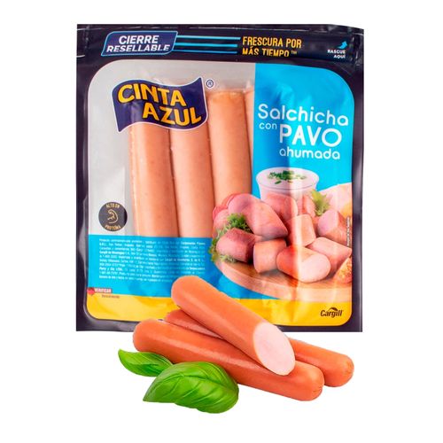 Salchicha de Pavo Cinta Azul light - 380 g