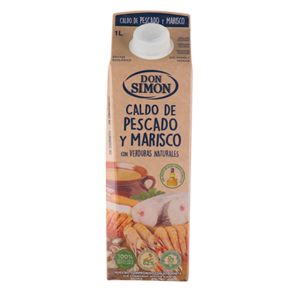 Caldo Don Simon Pescado 1000ml - Masxmenos | Costa Rica