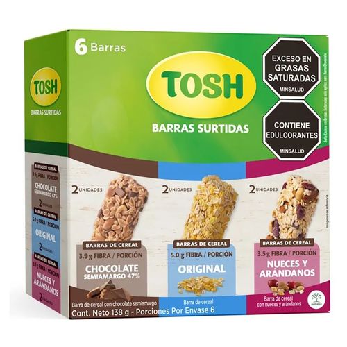 Tosh Barra Surtida 138gr
