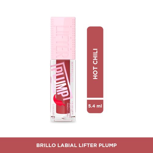 Brillo Labial Maybelline NY Lifter Gloss Plump Hot Chili - 5.4 ml