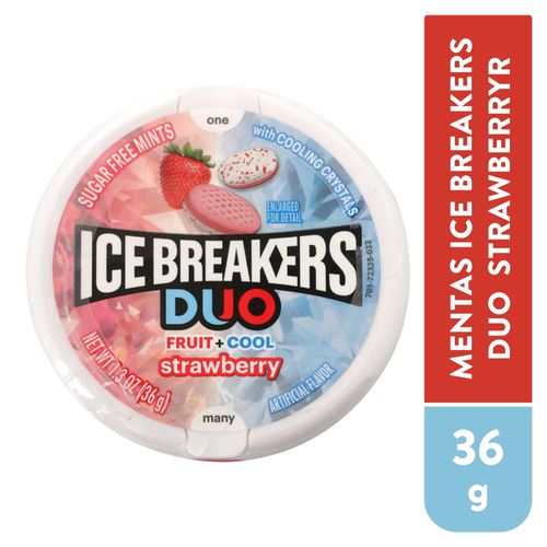 Ice Breakers Duo Mint Strawberry36gr
