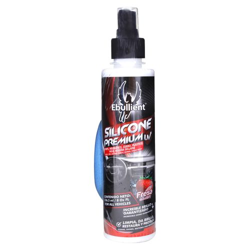 Silicon Ebullient Premium Fresa Brillo Garantizado - 240ml