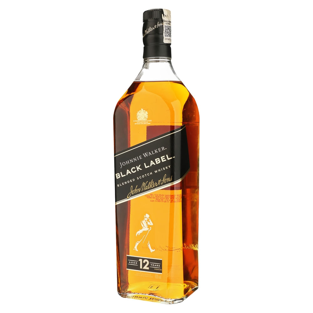 Whisky Johnnie Walker Black Label -1000 ml - Walmart | Costa Rica