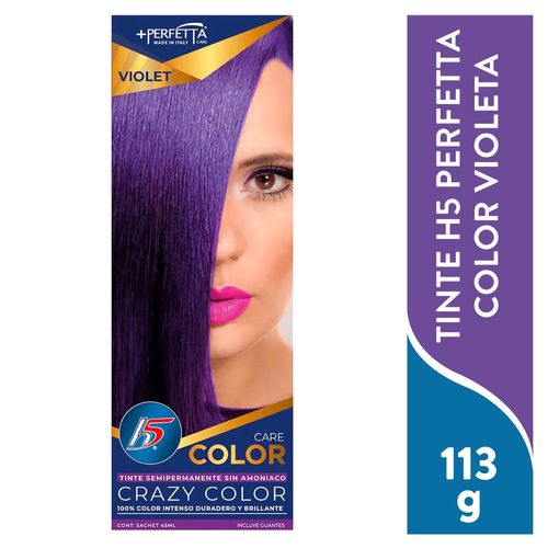 Tinte H5 Perfetta Kit Crazy Violet 113gr